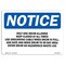 Signmission OSHA Notice, 3.5" Height, Only One Drum Allowed Keep Closed At All Sign, 5" X 3.5", Landscape OS-NS-D-35-L-16998 - alternate 1